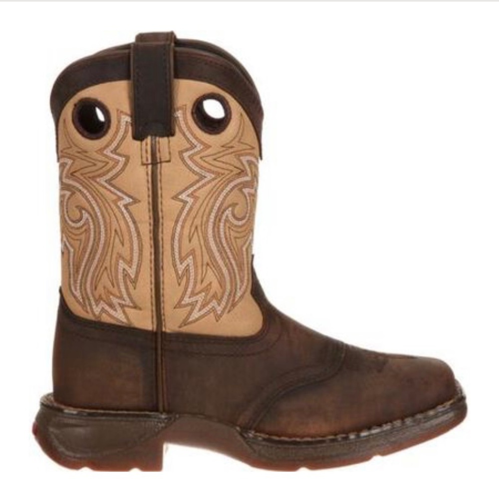 Lil' Rebel by Durango Big Kid Saddle Western Boot Size 5M